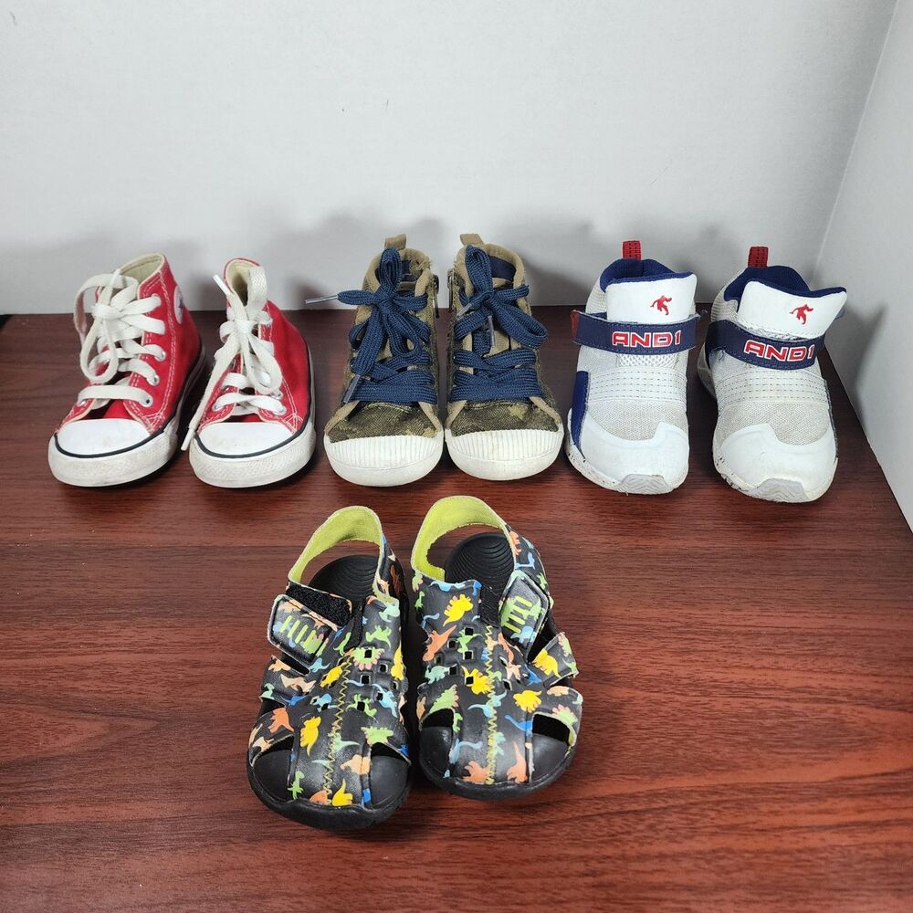 Toddler Shoe Lot Sneaker Size 6 Sandle Size 5